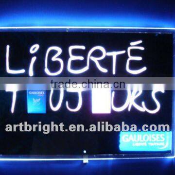 Advertising crystal LED flashing sign