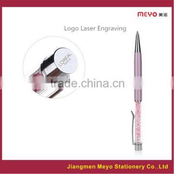 Custom Logo Crystal Pen, Logo Engraving Crystal Pen Set, Logo Printing Crystal Pen photo-3