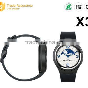 China slive black cellphones android watch