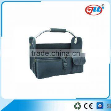 soft sided fabric tool Tote bags with Tubular Steel Handle