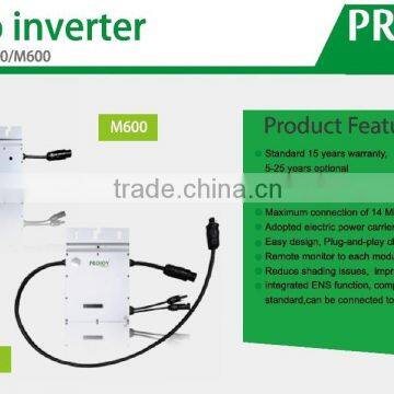 IP67 Micro Solar Inverter 300W PV Energy Systems on Grid for Home photo-3