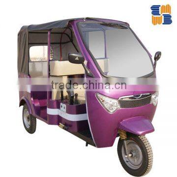 Diesel gasoline 3 wheel taxi passenger tricycles