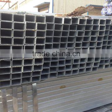 Welded Square Galvanized steel pipes