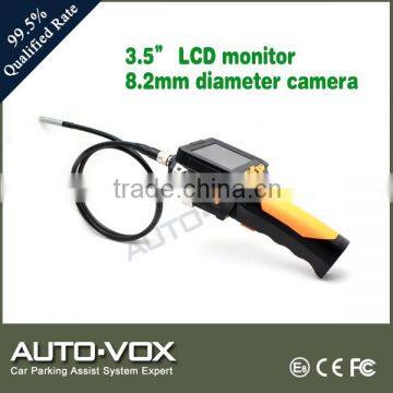 8.2mm sewer inspection camera with 3.5 inch monitor
