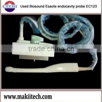 used Biosound Esaote ultrasound endocavity probe EC123 doppler color transvaginal transducer