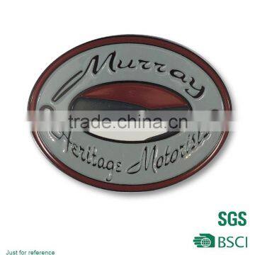 Oval shape enamel Badges