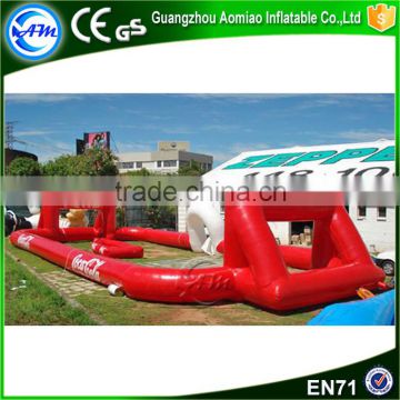 sports games inflatable soccer field inflatable football pitch