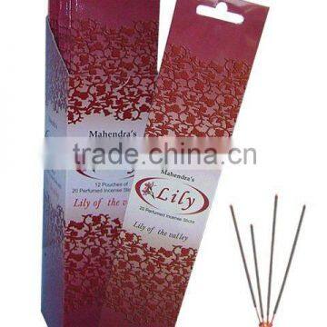 Lily incense sticks Manufacturers