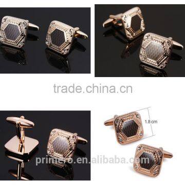 Jewelry Shirt Cufflink for Mens Brand Cuff Buttons Crystal Cuff Link High Quality Wedding photo-2