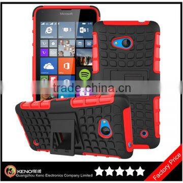 Keno Tyre Phone Case for Nokia Lumia 640, for Nokia Lumia 640 Hybrid Shockproof Kickstand Cover Case