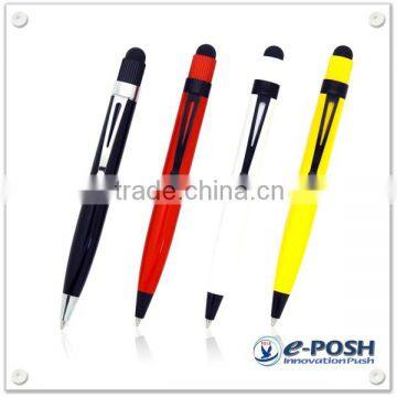 Mini metal stylus ball pen