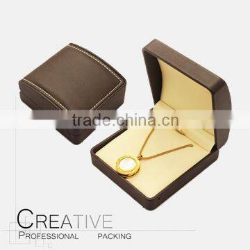 Handmade Leather Necklace Jewelry Box Wholesale