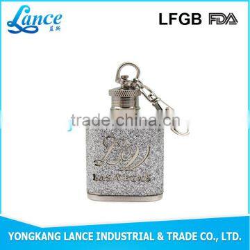 High quality good service wine small bottle with keyring