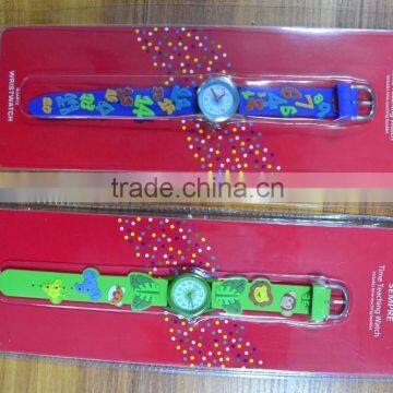 New Stylish Trendy Popular Silncone Kids Watch With Colorful Strap Watch photo-3