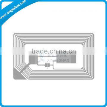 icode 2 13.56mhz rfid hf label inlay product