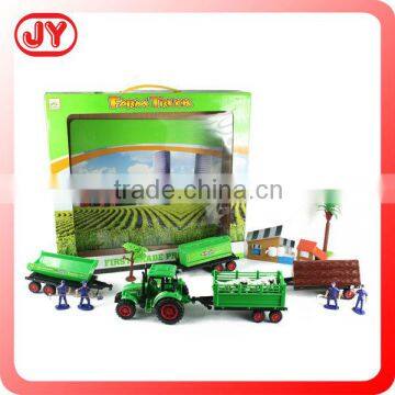 Children toys plastic farm truck for wholesale