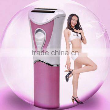 Sex Lady use epilator everywhere Battery Operate women's Shaver how to remover the hair fast