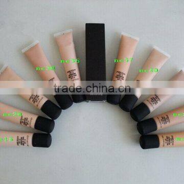 Super High quantity brand cosmetic foundation cream 10 colors liquid foundation makeup SPF-15