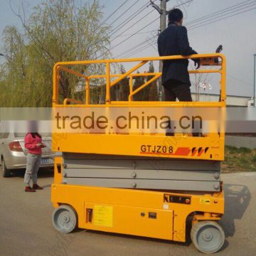 self propelled hydraulic electric mini scissor lift