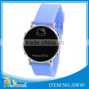 Famous brand multi-function silicone sport digital watch component