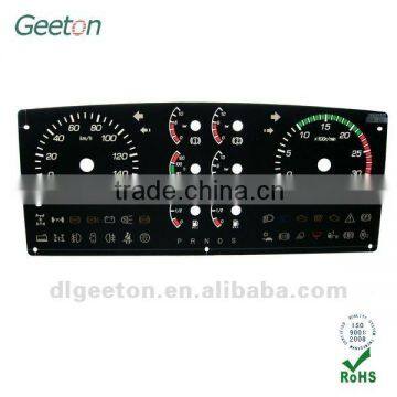 2D Screen Printing PC Customer Truck Dashboards