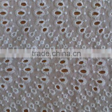 Italian cotton fabric embroidery cotton embroidery lace fabric