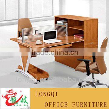 high quality modern style two seat office table