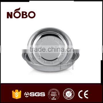Stainless Steel Round Shape Plate for Food photo-5