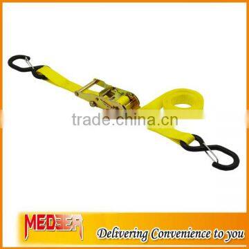 Lashing capacity 750kg BS 1500KG 1inch truck tie down/25MM truck tie down lock S hooks