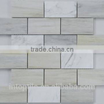 carrara bianco marle mosaic tile mosaic tiles for decoration                        
                                                                                Supplier's Choice