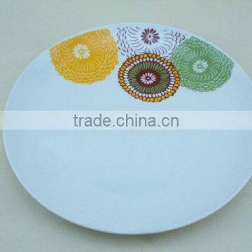 8" fine ceramic fruit plate with Round Shape, Elegant Pasta Plates,Porcelain Fruit Plates