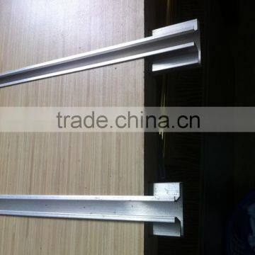 Aluminum Slatwall Insert Fitting With MDF Board, Display Showing Stand Aluminum for Algeria Market photo-2