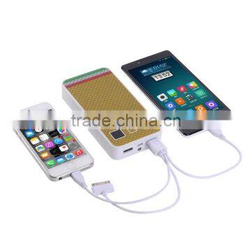 20000mAh polymer powerbank with flashlight for mobile phone PS-318