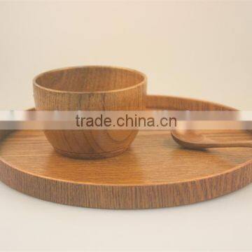 Sizes Wooden soup bowl