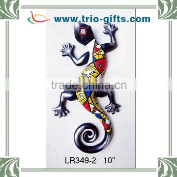 Promotion Decration Polyresin Souvenir Lizard Wall Hanging