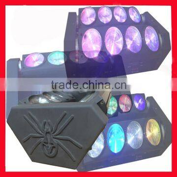 13/46CH 8*10W RGBW 4in1/whit DMX 512 Beam Led Spider Beam Moving Head Hot Sale Beam Light photo-2