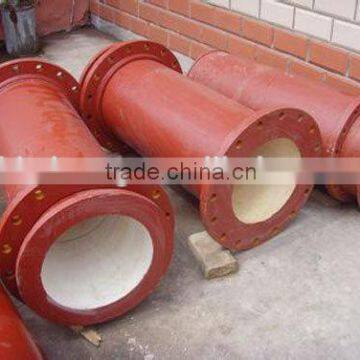 Ceramic Lining Steel Pipe for Coal Ash Piping
