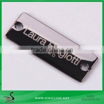 Sinicline High Quality Rectangle Metal Garment Label