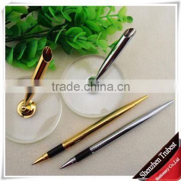 Table pen with 24K gold , desk pen