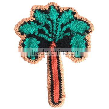 CUSTOM Handwork manual work chenille terry sew on embroidery patches