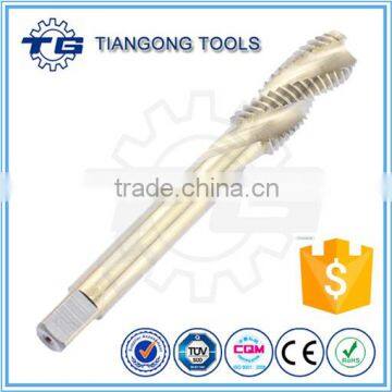 High quality HSS M35 helical tap for machine