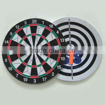 15" customized printing flocked dartboard