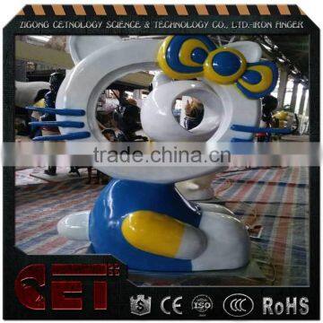 Hello Kitty Statue Decoratice Sculpture Interesting Cartoon Fiberglass Statues