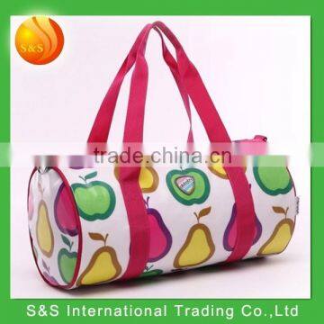 15L Cute round shape children casual travelling canvas sling baby travel bag