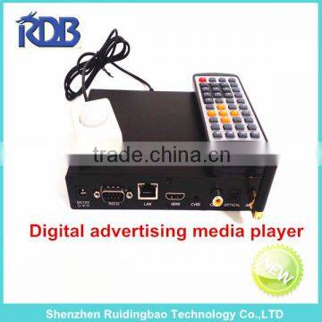 RDB Private mould Digital advertising media player with watchdog timer function DS009-108