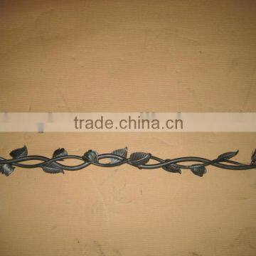 Top-seling hand forged wrought iron gate parts LB06-F-F-0035