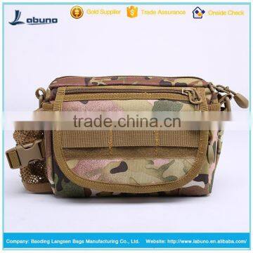 Wholesale Popular Design Camouflage Customized nylon Messenger Bag With Cross Strap