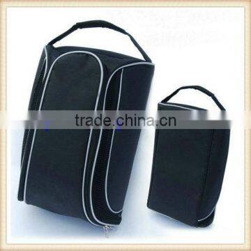 2013 promotional cotton shoe bag travel storage ventilated tote bag zip bag