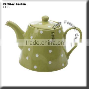 unpainted bisque kitchenware teapot