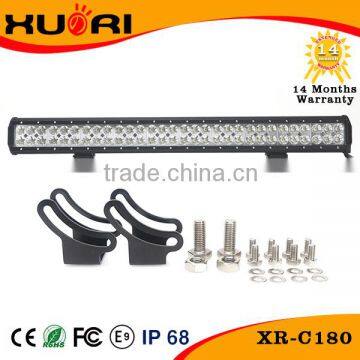 led light bar 180w spot/flood/combo led driving work light bar for 4x4 suv tractor boat led auto car